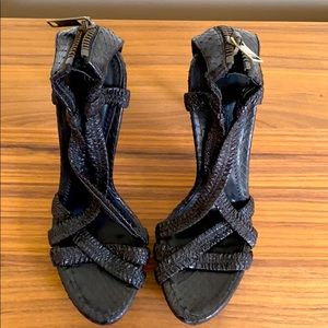 Burberry Strapped Platforms